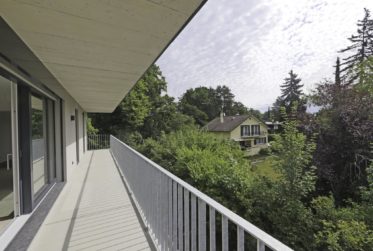 Bellevue. calme, lumineux, nouvel appartement contemporain avec spacieux balcon