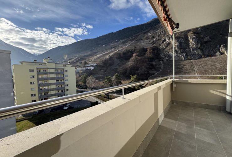 Beau et spacieux 3.5 pièces au calme avec deux grands balcons proche hôpital